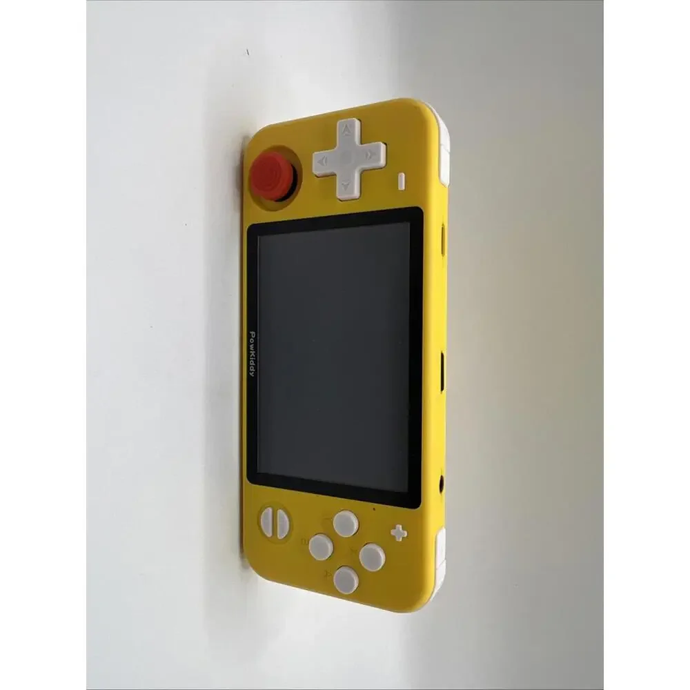 PowKiddy RGB10 Yellow Handheld Game System